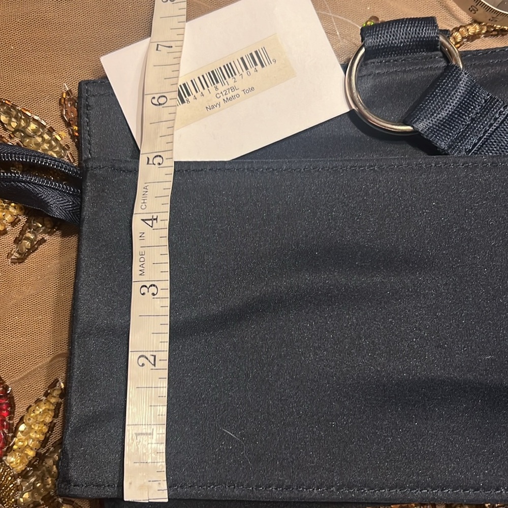 NWT- Fashion Navy Metro Tote, Carolina Sewn Products - Picture 7 of 8
